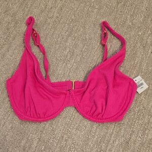 Hollister Vibrant Pink Bra
